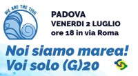 #PADOVA venerdì 2 LUGLIO ore 18, volantinaggio della SOCIETÀ DELLA CURA – PADOVA davanti alla Banca d’Italia in via Roma. Dal 7 all’11 luglio 2021, Venezia ospiterà il G20 l’incontro dei ministri […]